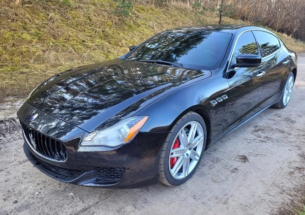 Maserati Quattroporte cena 132000 przebieg: 125000, rok produkcji 2013 z Bydgoszcz małe 667